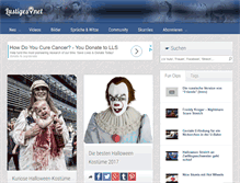 Tablet Screenshot of lustiges.net